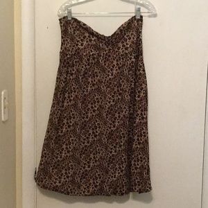 Leopard print Torrid mini dress size 2 (2x)